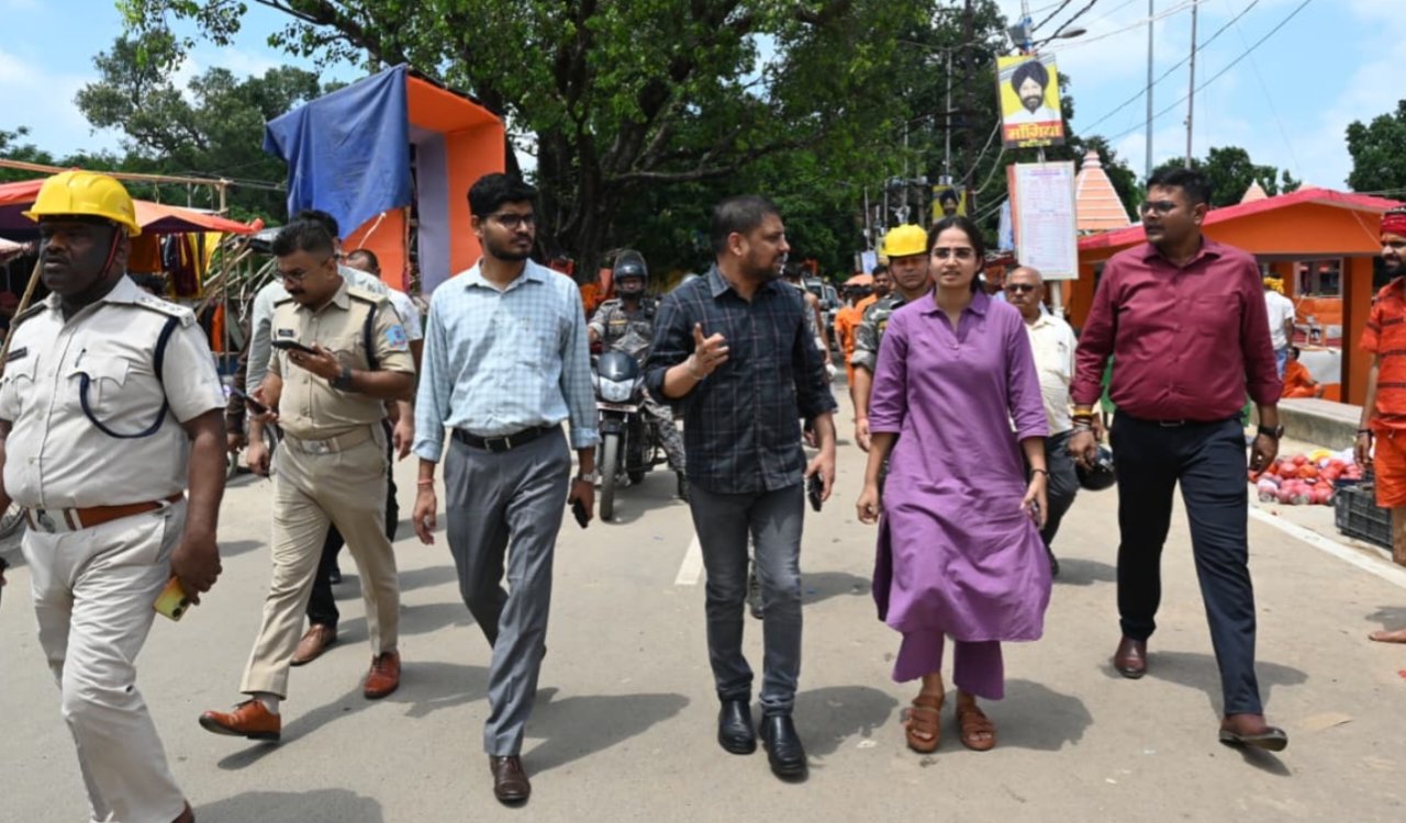 Shravani Mela 2026: DC and SP review security and facilities in Deoghar; issue stern warning against negligence in preparations.