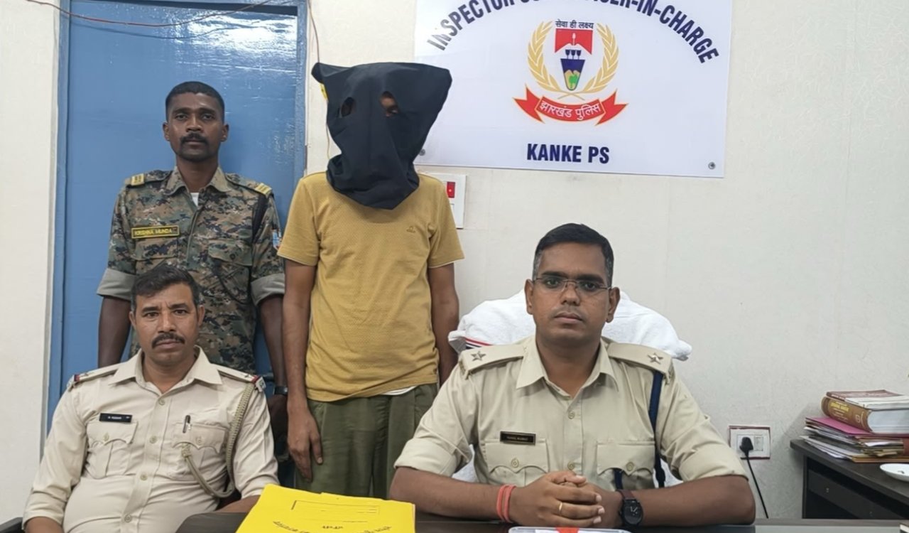 Accused absconding in land-grabbing and murderous assault case (committed at gunpoint) arrested.