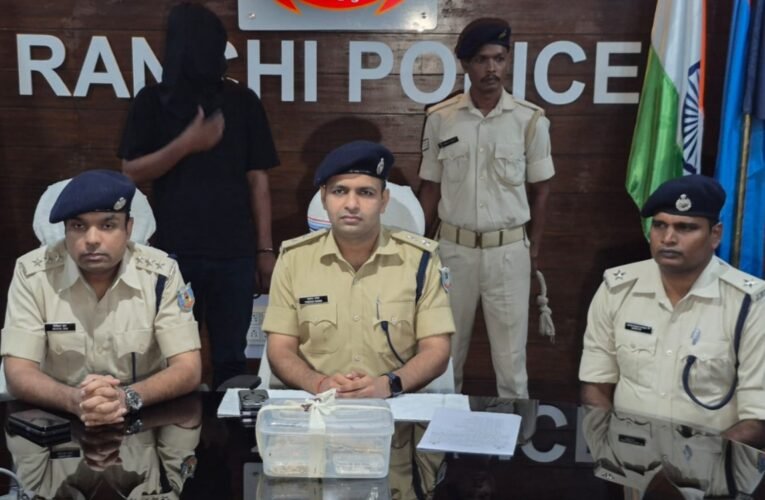 High-profile theft case in Ranchi solved; gold and diamond jewellery worth ₹65 lakh recovered from Muzaffarpur.