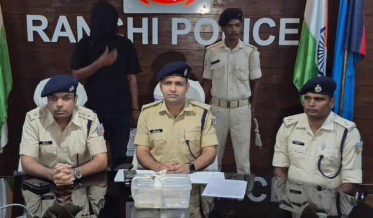 रांची में हाई-प्रोफाइल चोरी कांड का खुलासा, मुजफ्फरपुर से 65 लाख के सोने-हीरे के आभूषण बरामद