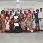 Youth pledge for a drug-free India; talent shines at district-level competition.