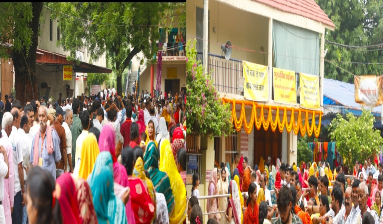 A massive surge of devotion at the Aghor Peeth on Guru Purnima.