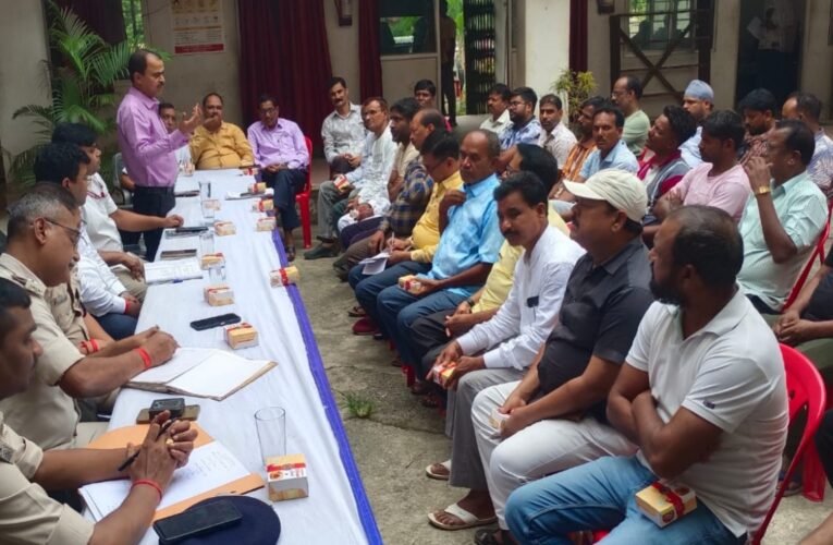 Chehlum procession to be monitored via CCTV and drones; key decisions taken at Peace Committee meeting.