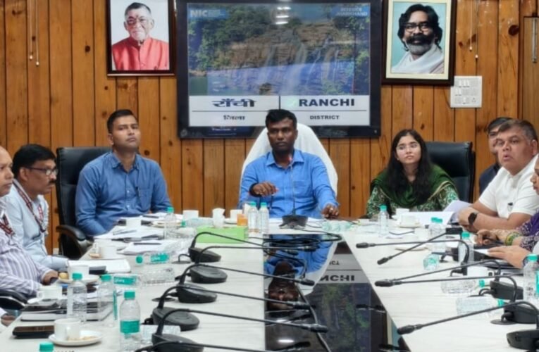 Important meeting in Ranchi regarding SIR-2026; instructions issued for the time-bound disposal of claims and objections.