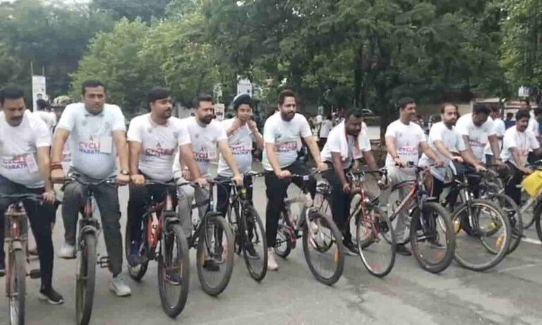 जमशेदपुर में HIV/AIDS जागरूकता के लिए उमड़ा युवाओं का सैलाब, झारखंड राज्य युवा आयोग ने आयोजित की 22 KM की साइक्लोथॉन