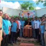 Ex-servicemen honored in Jamshedpur on Kargil Vijay Diwas.