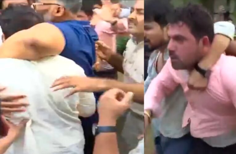 पप्पू यादव की प्रेस कॉन्फ्रेंस में हंगामा: दिल्ली आवास पर घुसा संदिग्ध, जूता फेंकने और चाकू मिलने से सनसनी