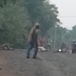 Bokaro: Three members of the same family brutally hacked to death with an axe.