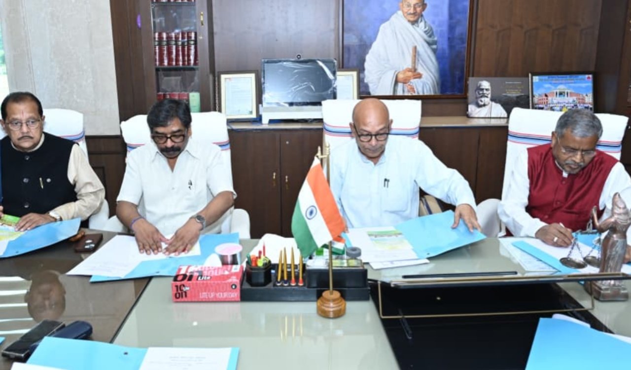 All-party meeting held on preparations for the Jharkhand Assembly's monsoon session; Chief Minister Hemant Soren attended.