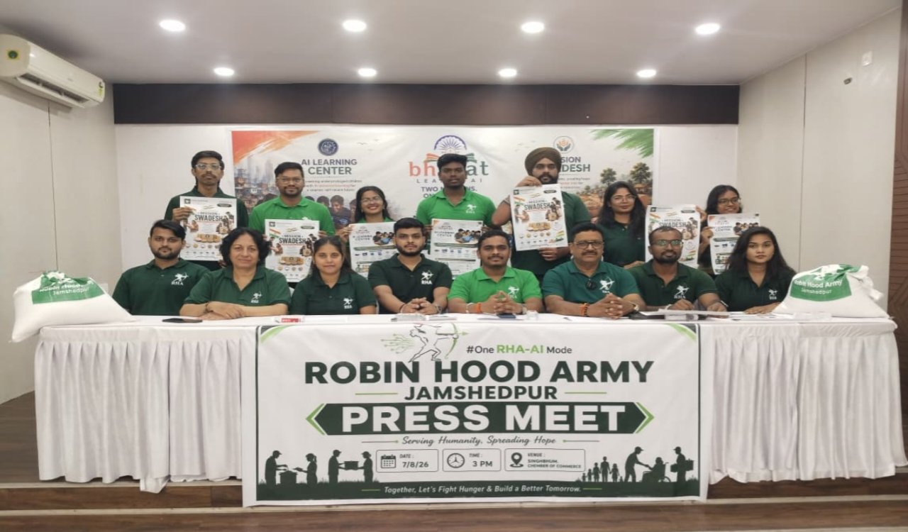 Robin Hood Army launches two major social campaigns in Jamshedpur.