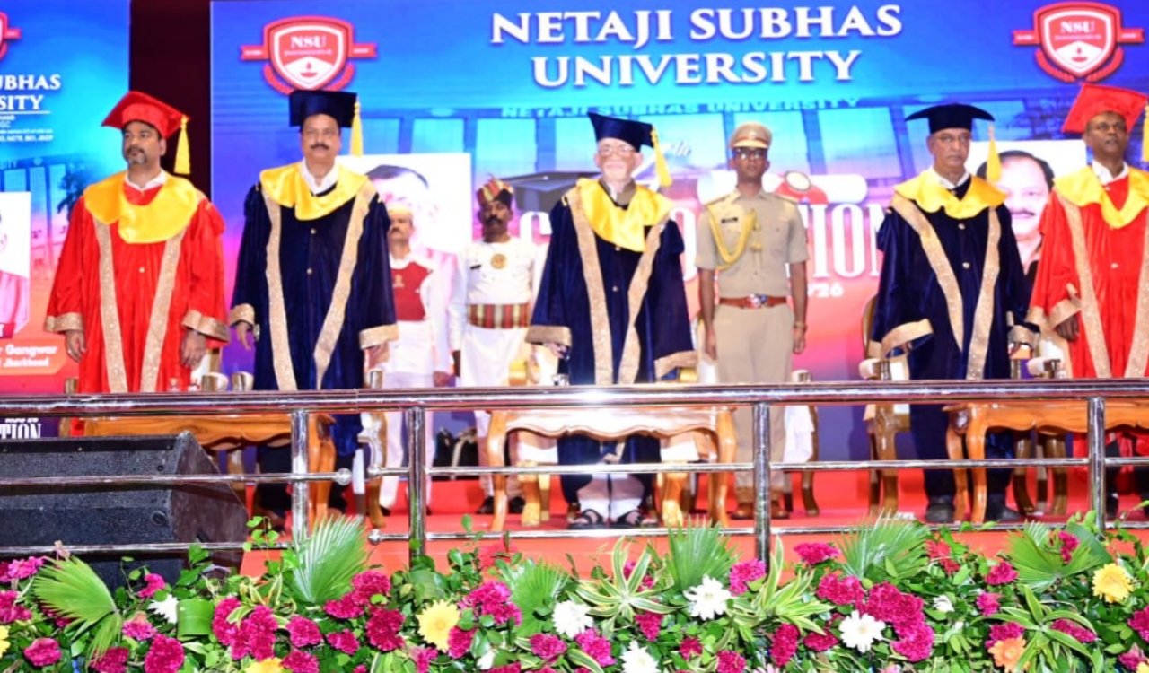 Governor speaks at Netaji Subhas University convocation: A degree is not the end, but the beginning of a new journey.