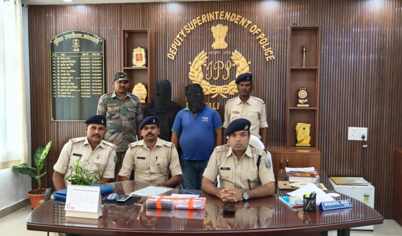 Brown sugar trade busted in Ranchi; two smugglers arrested.