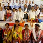 Congress holds a joining ceremony in Namkum; dozens of leaders and workers from various parties join the fold.