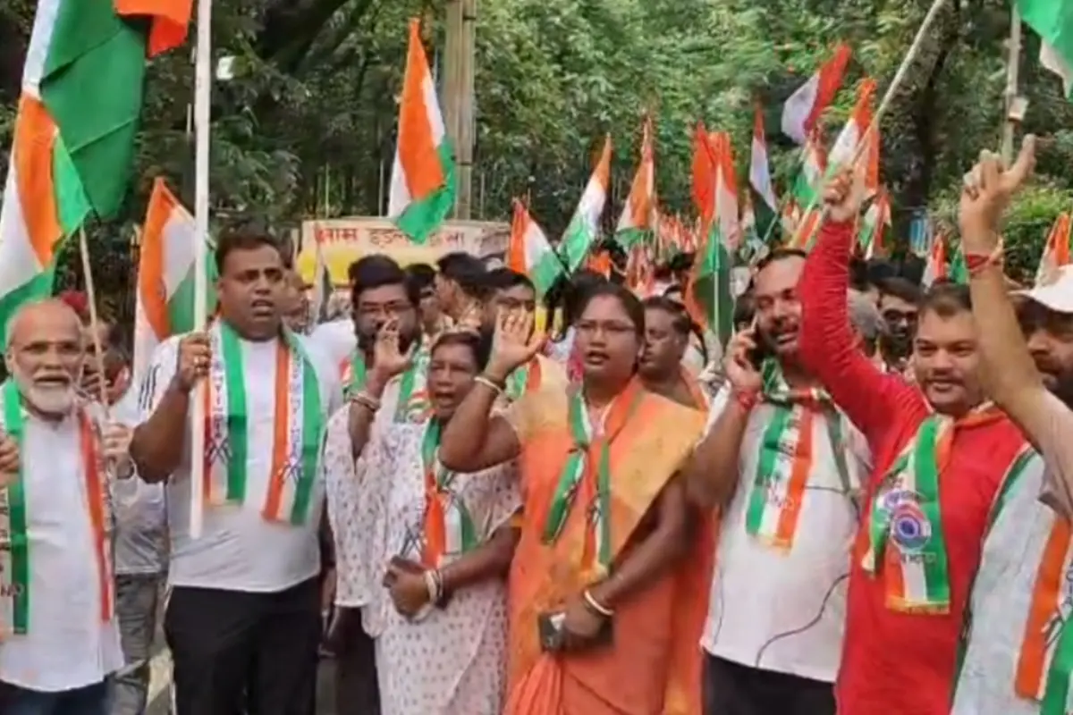 grand Tiranga Yatra was held in Ranchi; the message of patriotism resonated from Morhabadi to Albert Ekka Chowk.