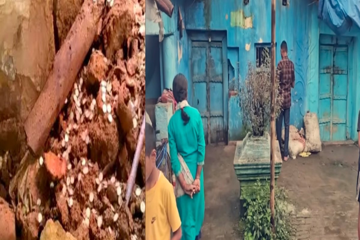 Silver coins found in a pot in Hazaribagh