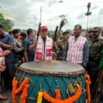 Grand Jatra dedicated to the legacy of Bhagwan Birsa Munda kicks off; Minister Chamra Linda flags it off.