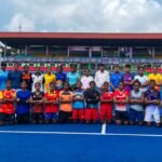 18-member Jharkhand team announced for the Junior National Women's Hockey Championship; set to depart for Pune.
