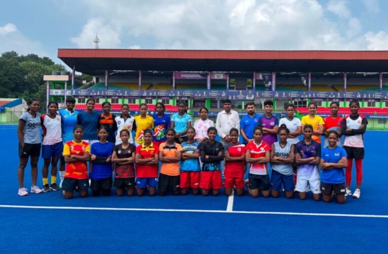 18-member Jharkhand team announced for the Junior National Women's Hockey Championship; set to depart for Pune.