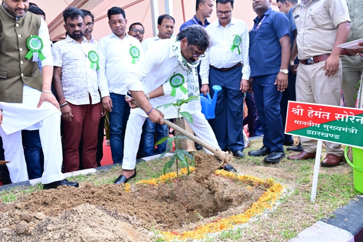 Speaking at the Van Mahotsav, CM Hemant Soren stated that environmental conservation is a collective responsibility and that caring for saplings is just as important as planting them....