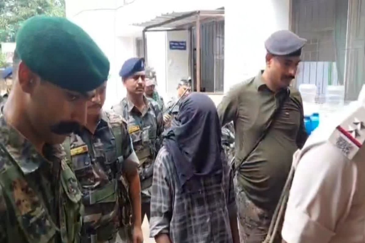 Three people, including Naxalite Misir Besra, have been sent to jail.