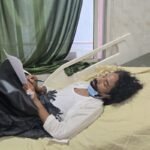 Devendra Nath Mahato, currently undergoing treatment in the hospital, sought permission to visit the Satyagraha site.