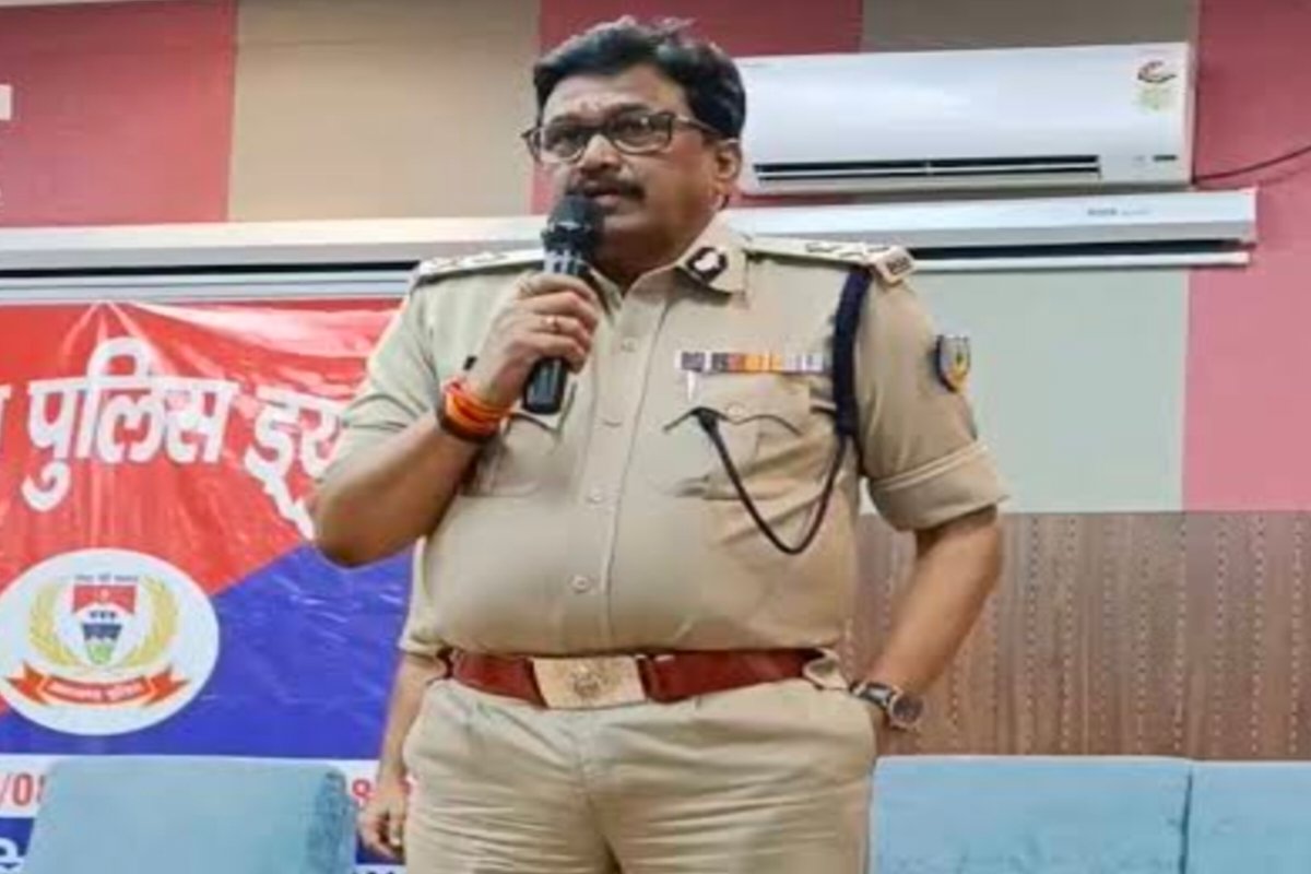 President's Distinguished Service Medal for IG Shailendra Kumar Sinha