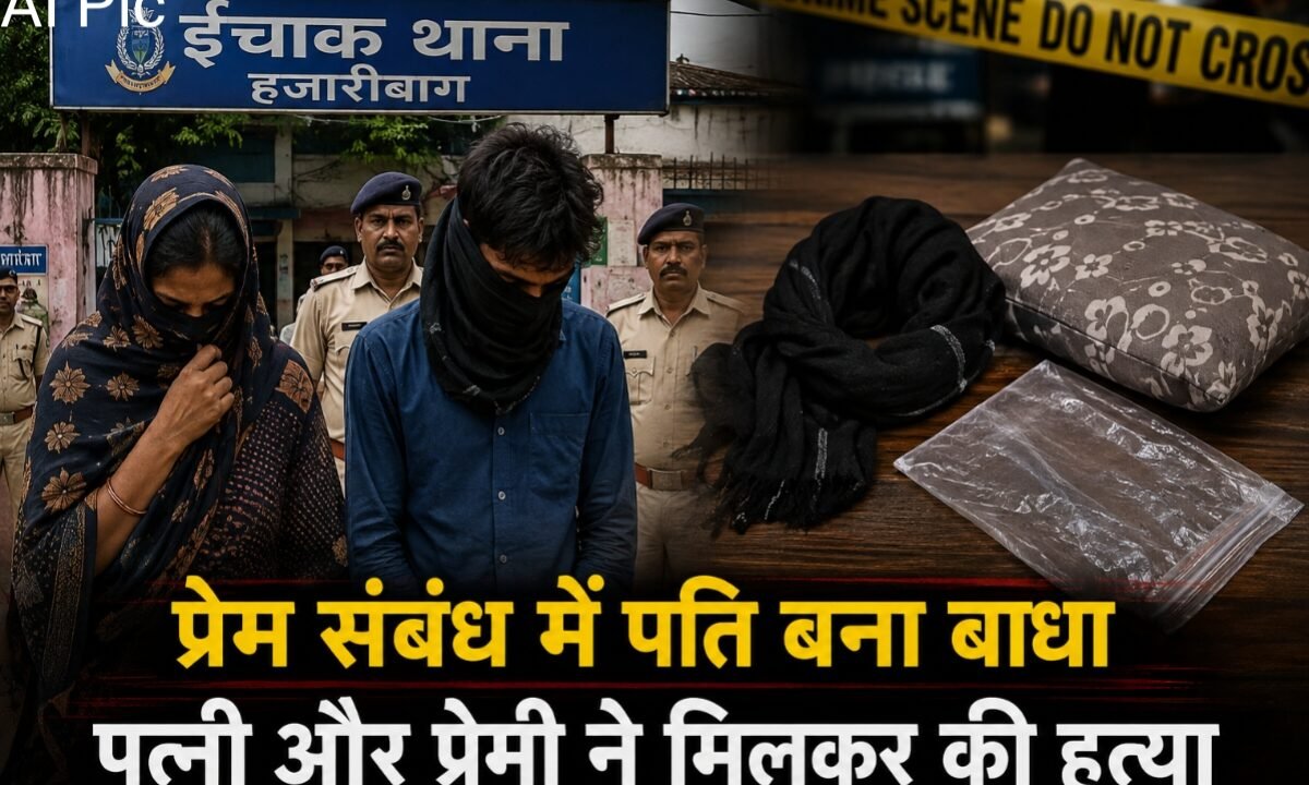 Husband became an obstacle; wife and lover accused of murder.