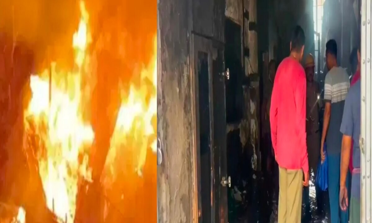 Massive fire at a hotel in Tarapith; 7 dead.