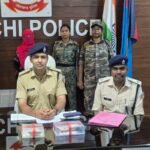 Woman arrested in Ranchi with 89.32 grams of brown sugar; the contraband is valued at five lakh rupees.