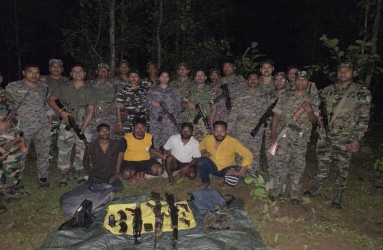 गुमला में JJMP के 5 लाख के इनामी सब-जोनल सदस्य समेत चार गिरफ्तार, 146 जिंदा कारतूस बरामद