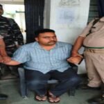 Bandgaon Station House Officer Manish Kumar arrested while accepting a bribe of 15,000.