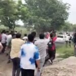 CJP leaders face opposition in Bagru village; villagers chased away Ashutosh Ranka, who had arrived to inspect a school.