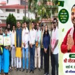 ‘Sakhua Mahotsav’ organized in Ward 31; saplings planted to boost greenery.