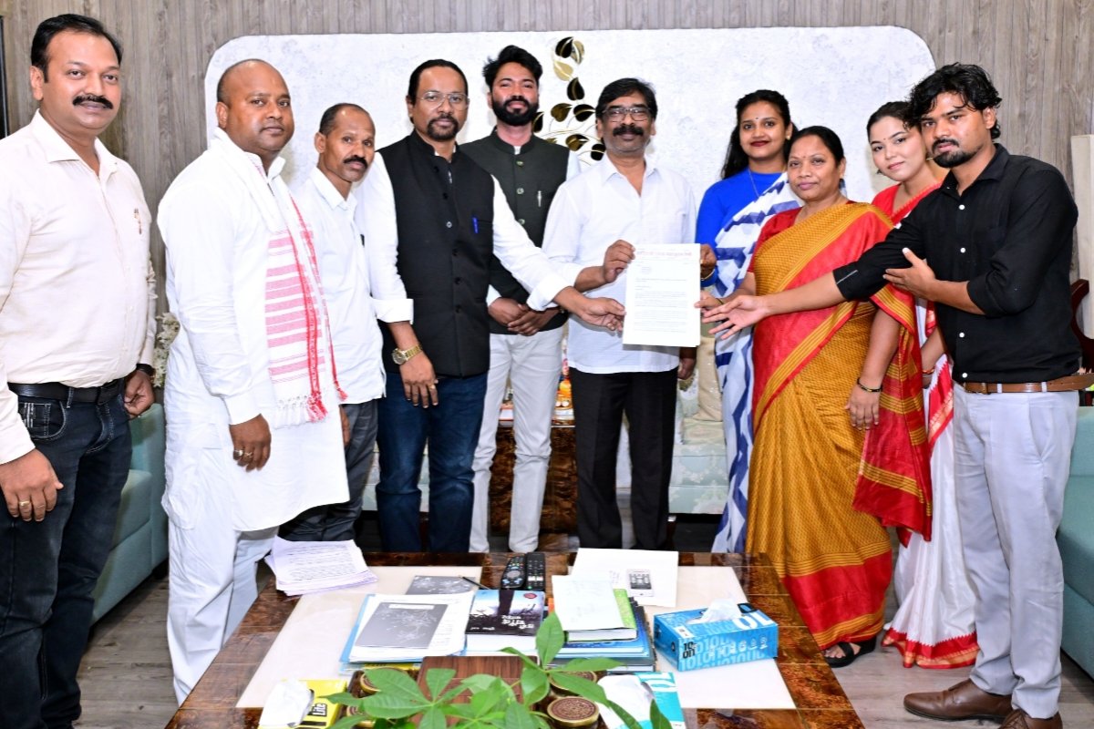 CM Hemant Soren invited to attend the Tribal Unity Grand Rally.