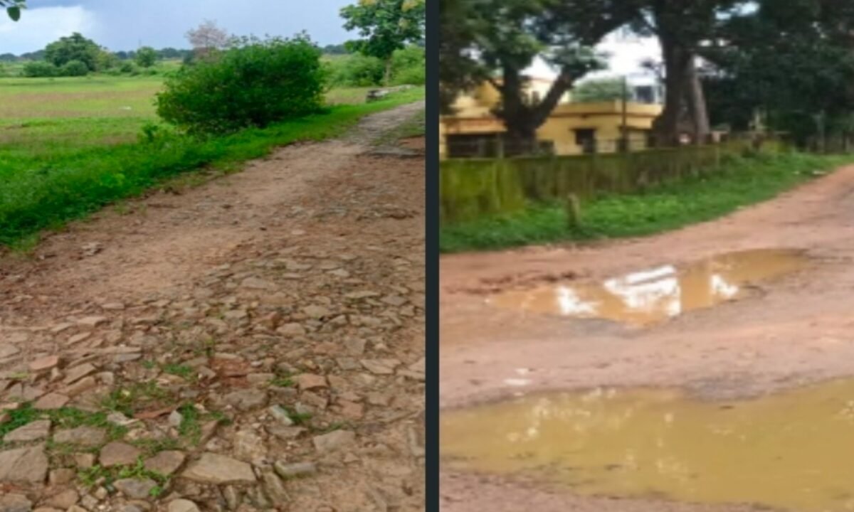 Lohardaga: Road in shambles for 26 years