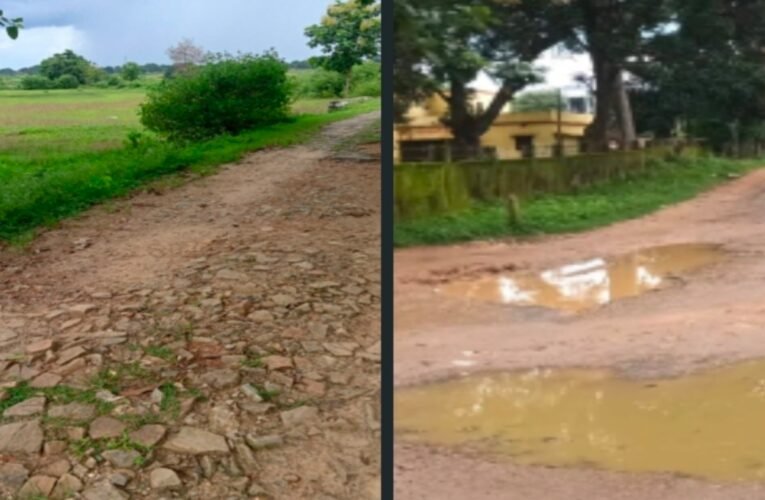Lohardaga: Road in shambles for 26 years