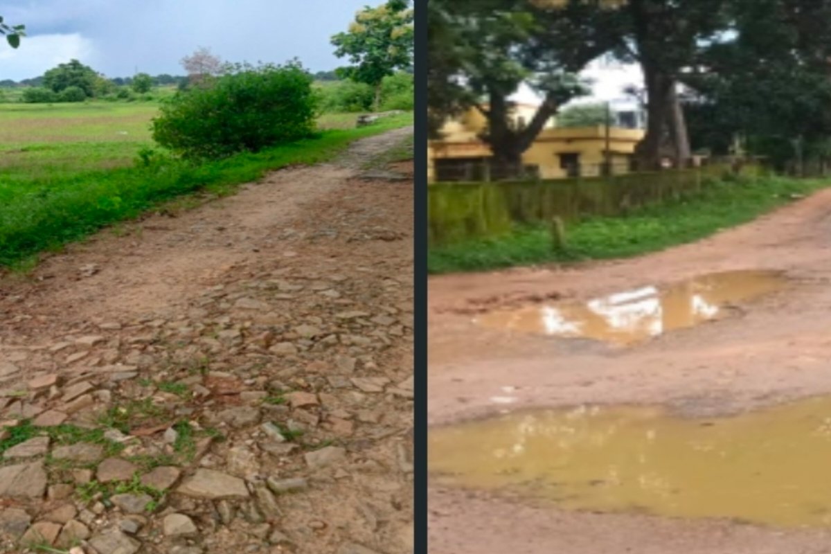 Lohardaga: Road in shambles for 26 years