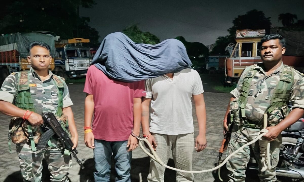 Encounter between police and opium smugglers in Chauparan