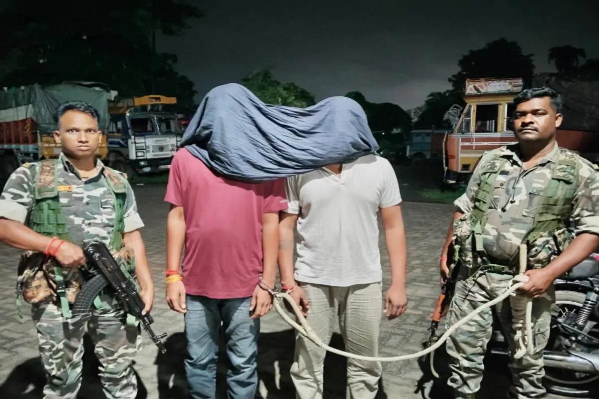 Encounter between police and opium smugglers in Chauparan