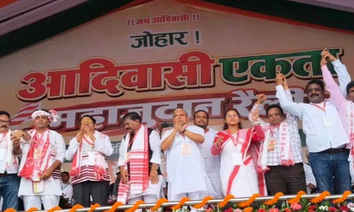 Jharkhand thundered at the Tribal Unity Grand Gathering.