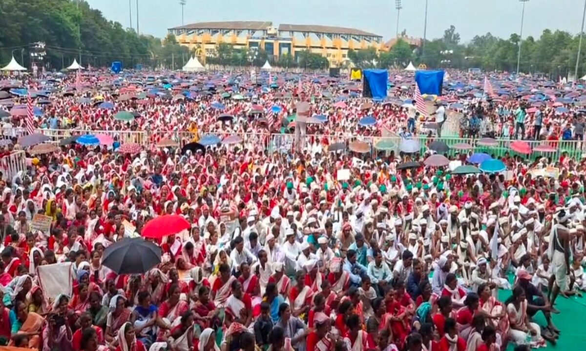 Tribal community raises a strong voice against delimitation; announces a battle stretching from Ranchi to Delhi.