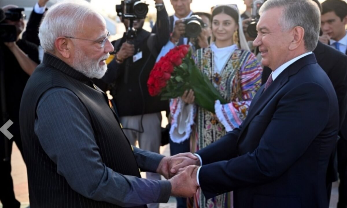 Modi was conferred with Uzbekistan's highest honor, the 'Oliy Darajali Do‘stlik' (Order of Friendship of the First Degree).