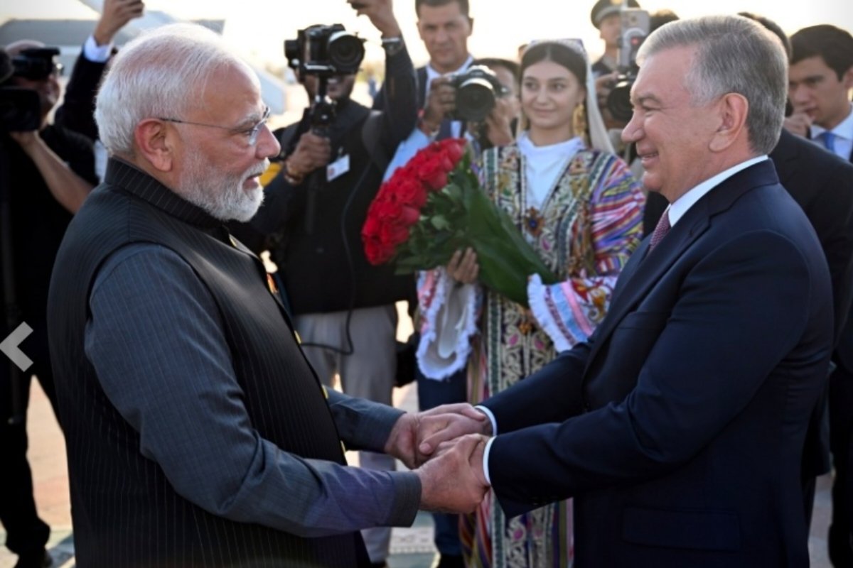 Modi was conferred with Uzbekistan's highest honor, the 'Oliy Darajali Do‘stlik' (Order of Friendship of the First Degree).