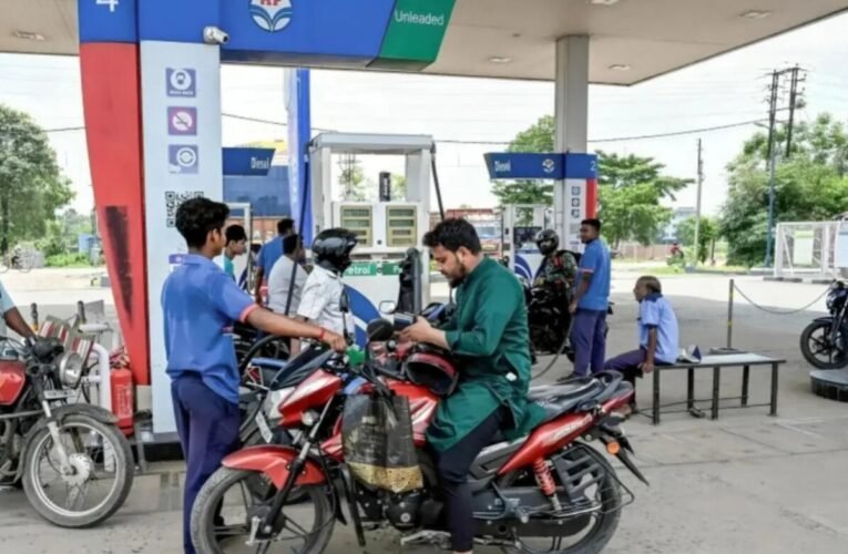 Petrol and diesel prices hiked again in Jharkhand; rates increased by 38 paise per liter, with new prices effective from today.