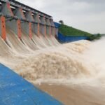 Eight gates of Tenughat Dam in Bokaro opened.