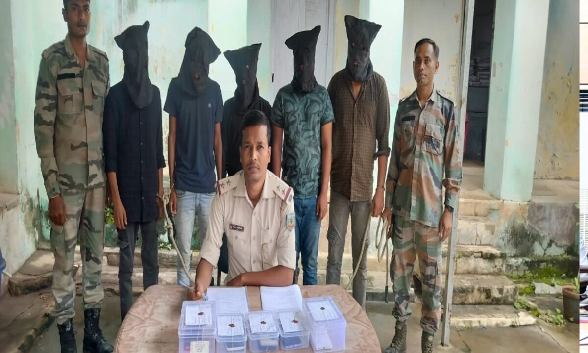 Major crackdown on cyber fraud in Deoghar; five arrested.