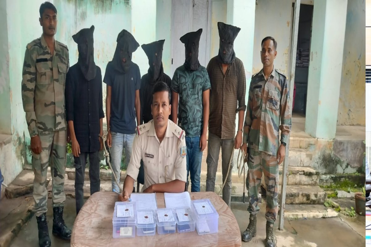 Major crackdown on cyber fraud in Deoghar; five arrested.