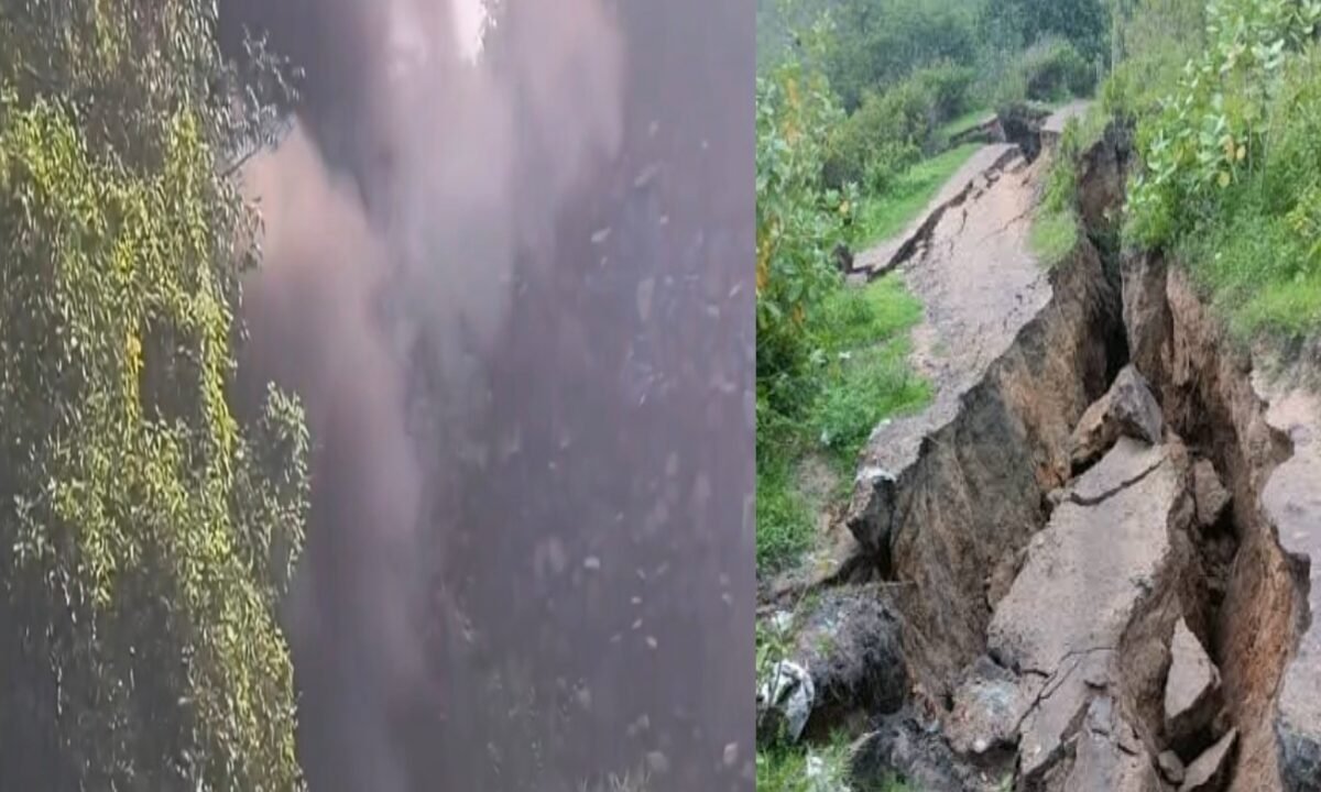 Dhanbad: Ground caves in again in Jharia.