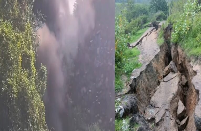 Dhanbad: Ground caves in again in Jharia.