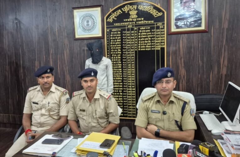 Loaded country-made pistol and four motorcycles recovered from the house of a theft accused in Godda; accused arrested.